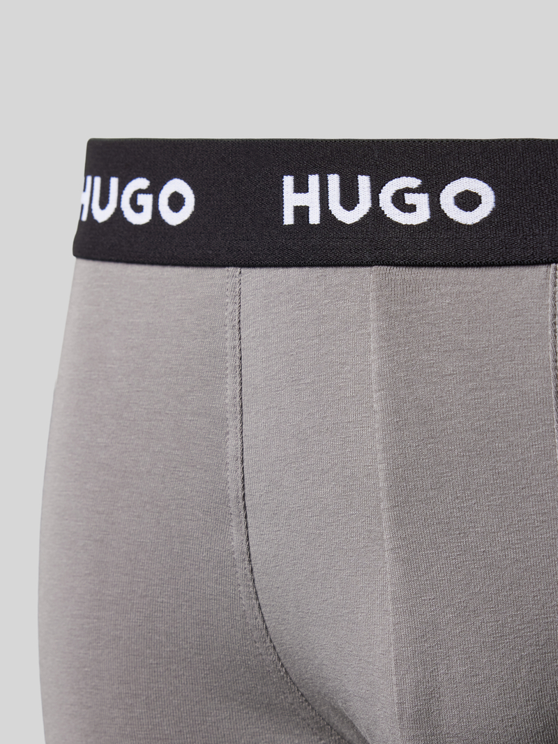 HUGO Boxershort met band met label in een set van 3 stuks