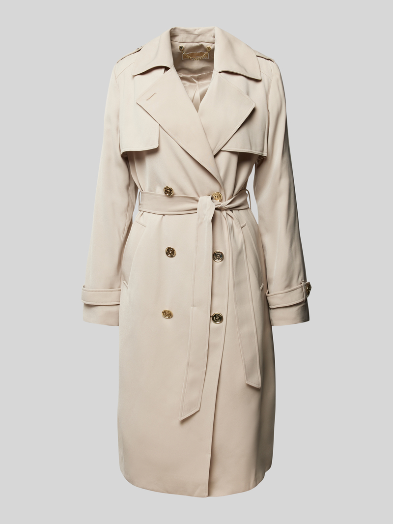 MICHAEL Kors Trenchcoat met strikceintuur model 'DRAPEY'