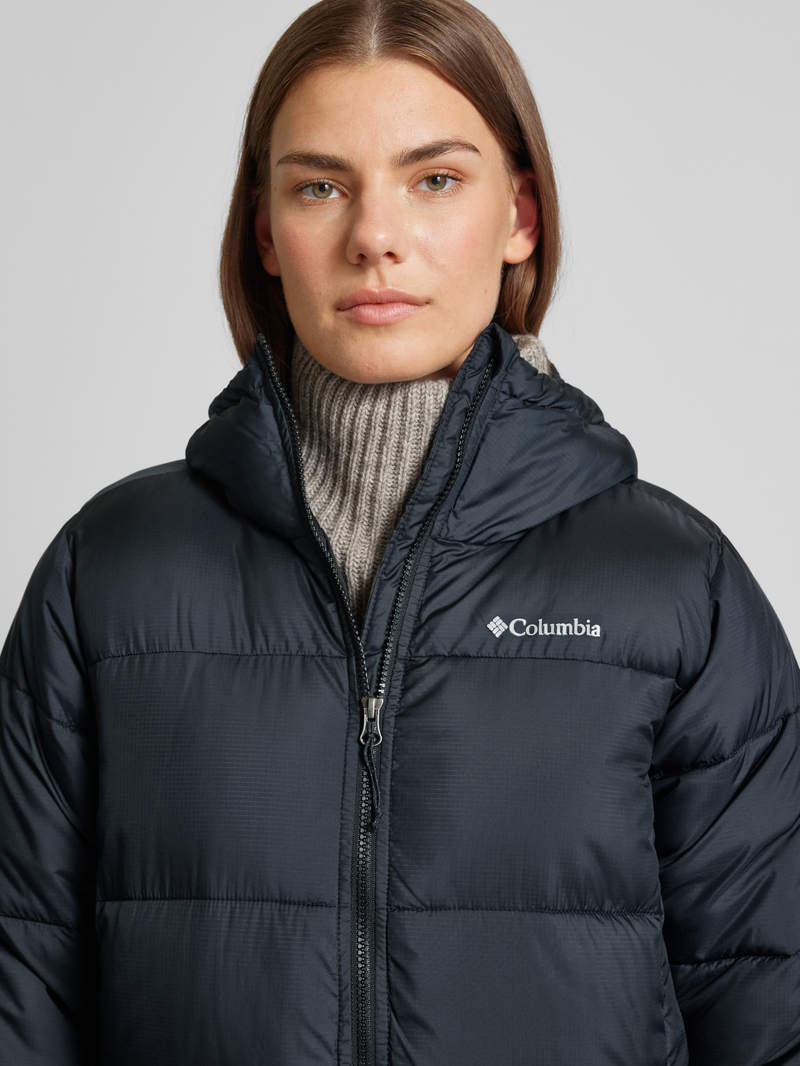 Columbia Gewatteerde lange jas model 'Puffect™ II' met labelprint