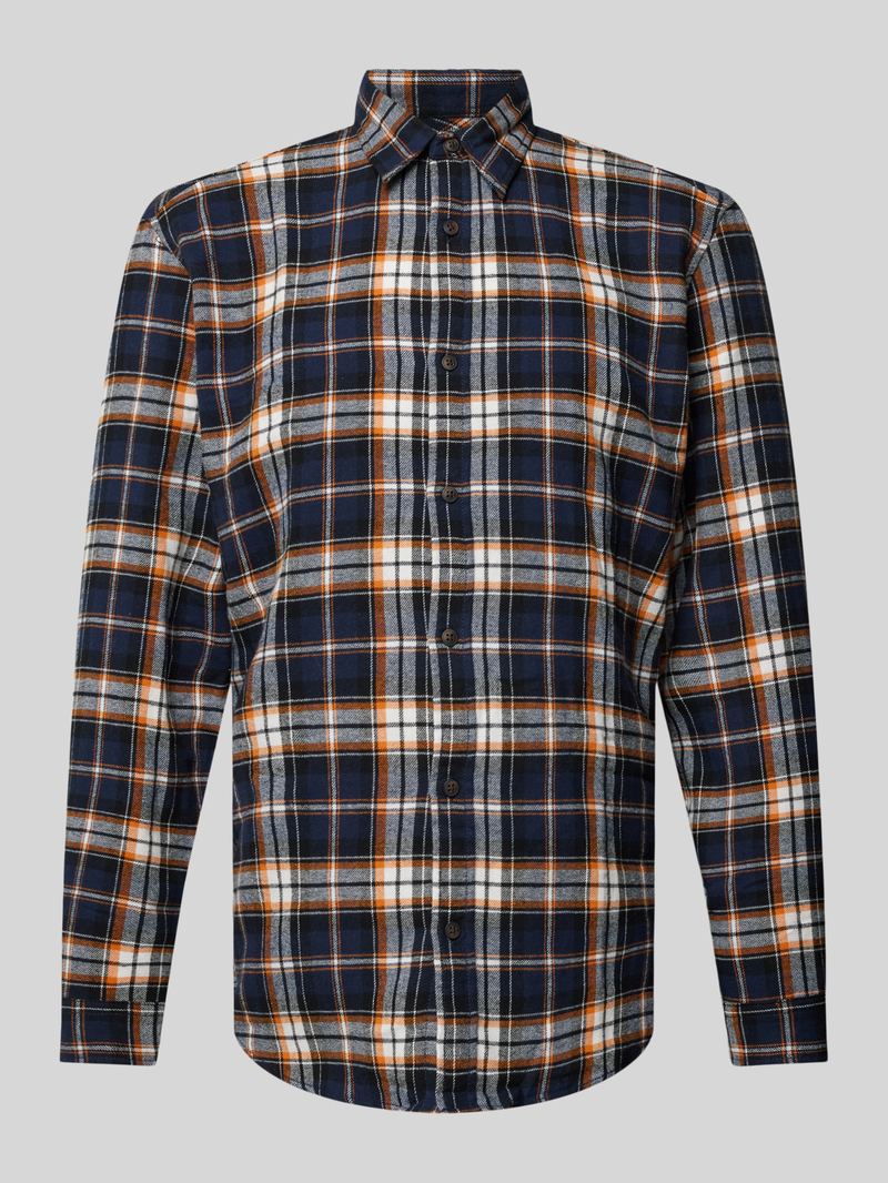jack & jones Regular fit vrijetijdsoverhemd met kentkraag model 'JOSHUA'