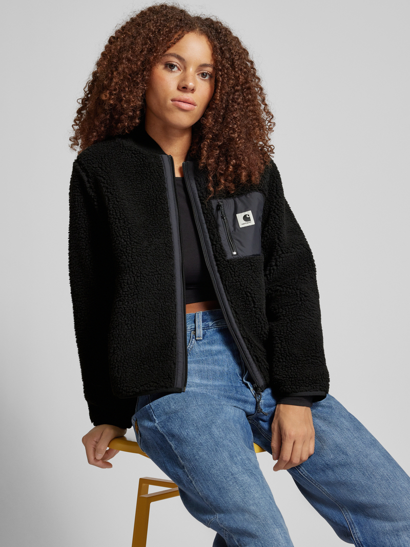 Carhartt Work In Progress Sherpa jacket met borstzak model 'Janet'