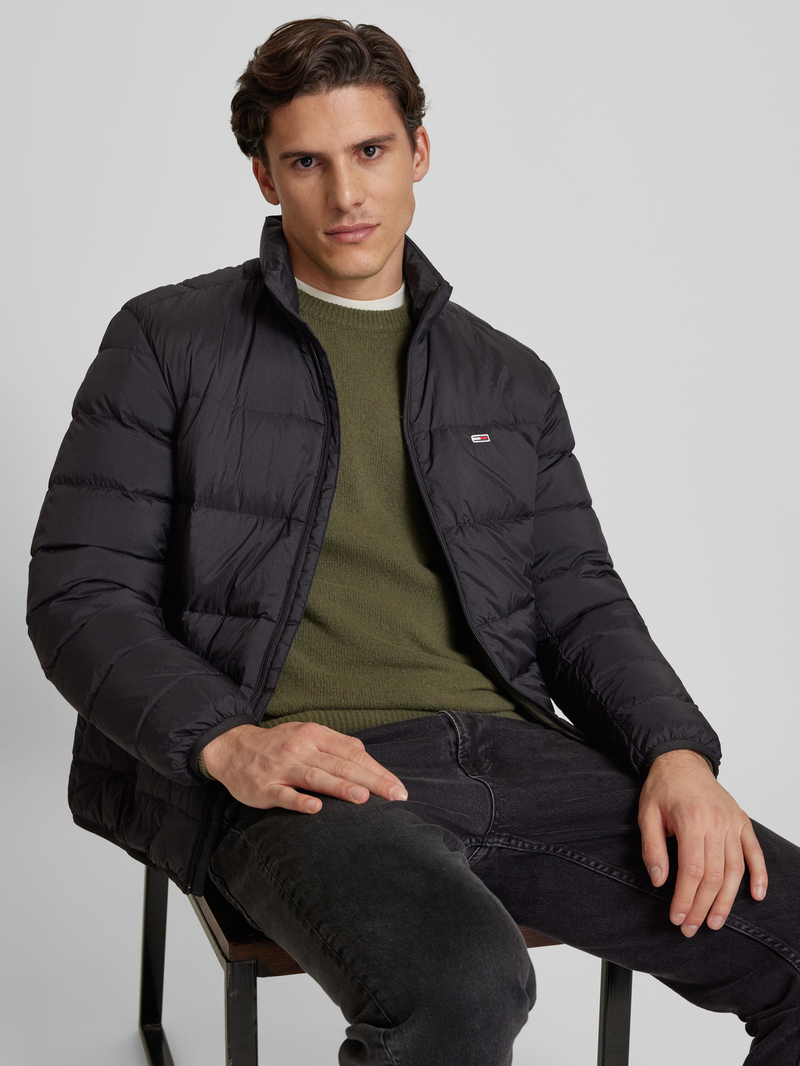 Tommy Jeans Gewatteerd jack met logostitching