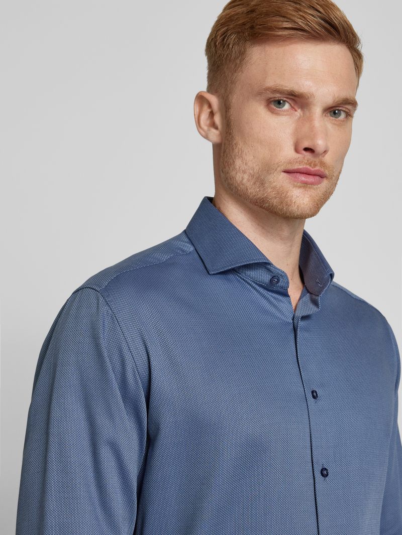 ETERNA REGULAR FIT Regular fit zakelijk overhemd met haaikraag