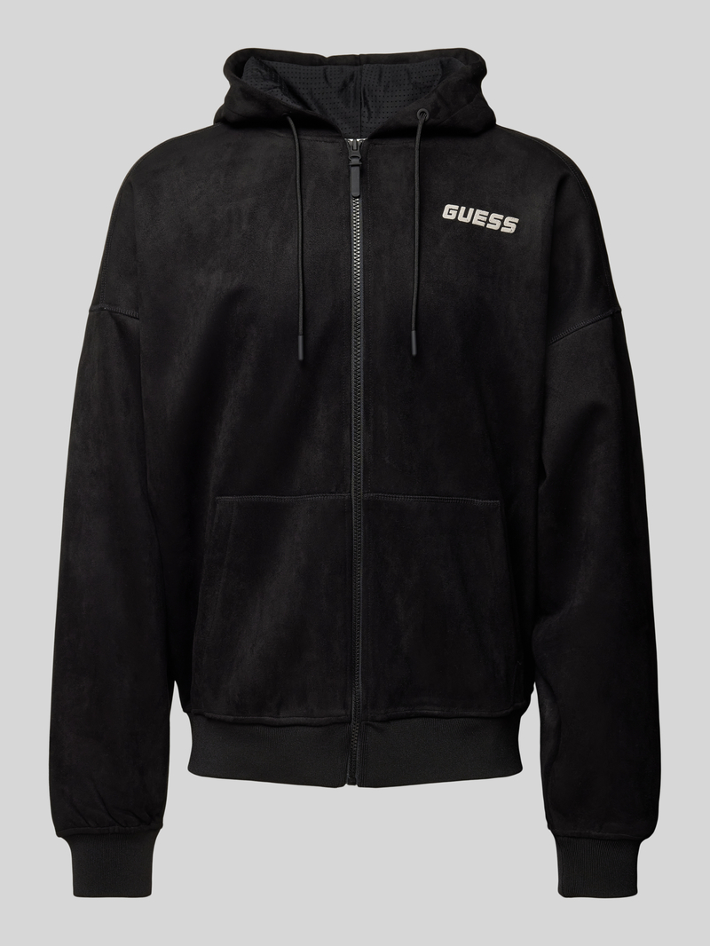 Guess Activewear Sweatjack met labeldetail model 'DARIL'