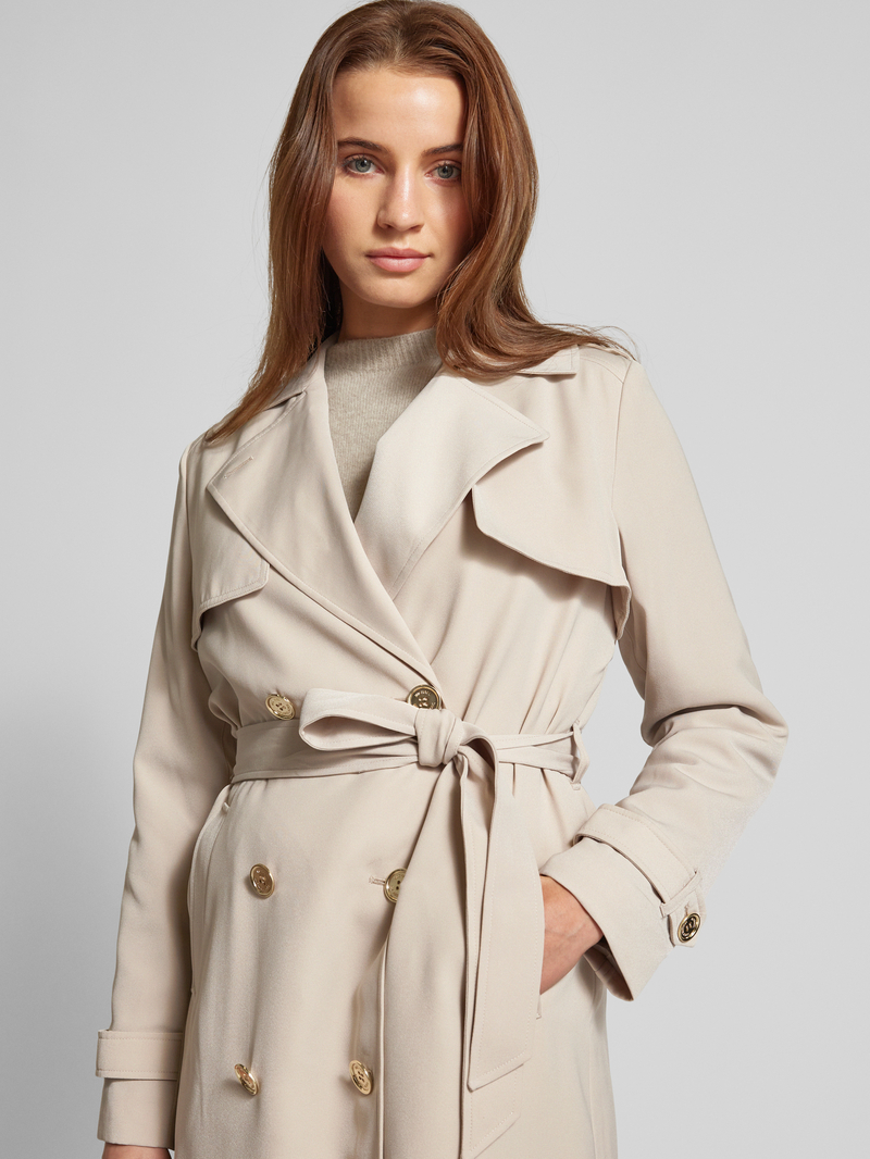 MICHAEL Kors Trenchcoat met strikceintuur model 'DRAPEY'