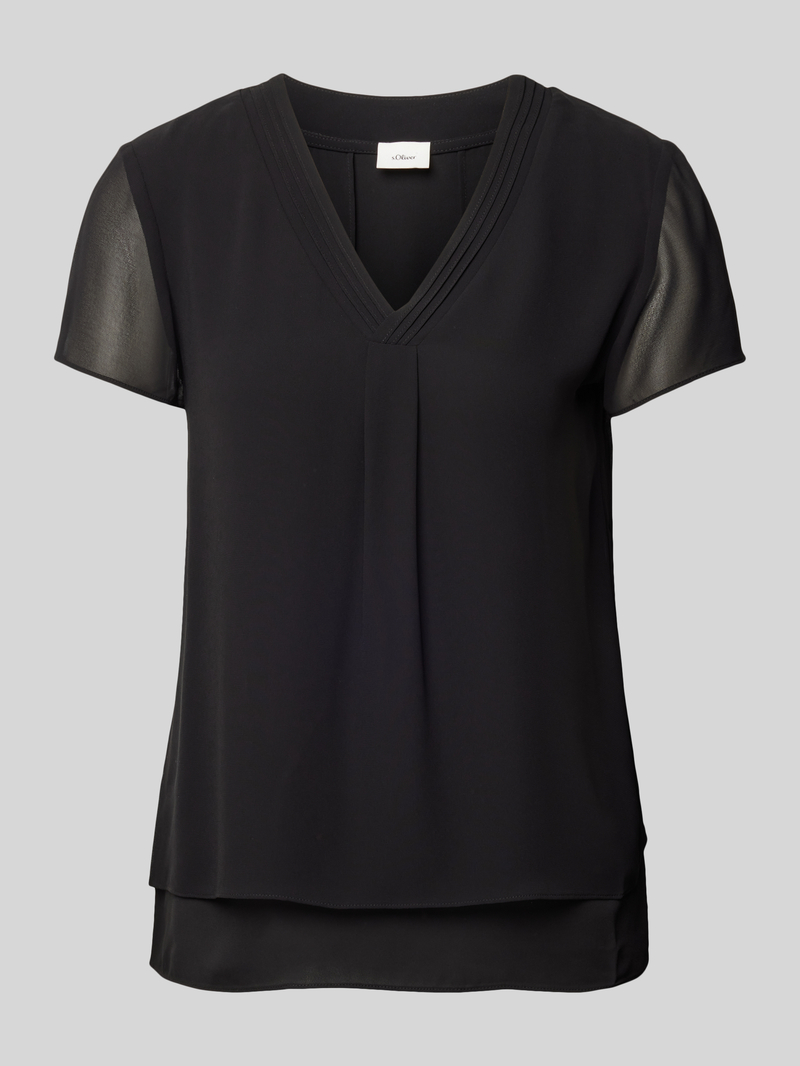 s.Oliver BLACK LABEL Blouseshirt met V-hals