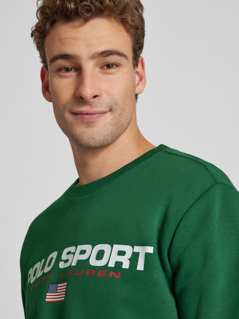 Polo Sport Sweatshirt met labelstitching