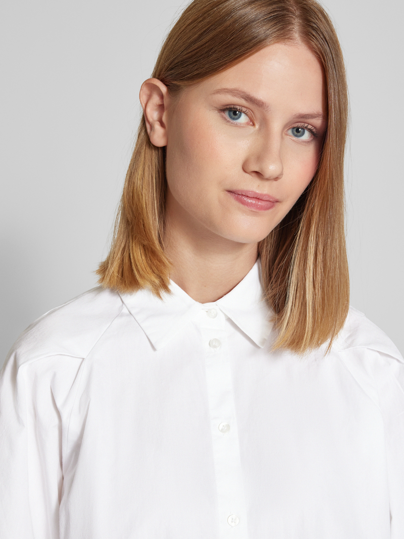 MSCH Copenhagen Regular fit overhemdblouse met manchetten model 'Amaris'