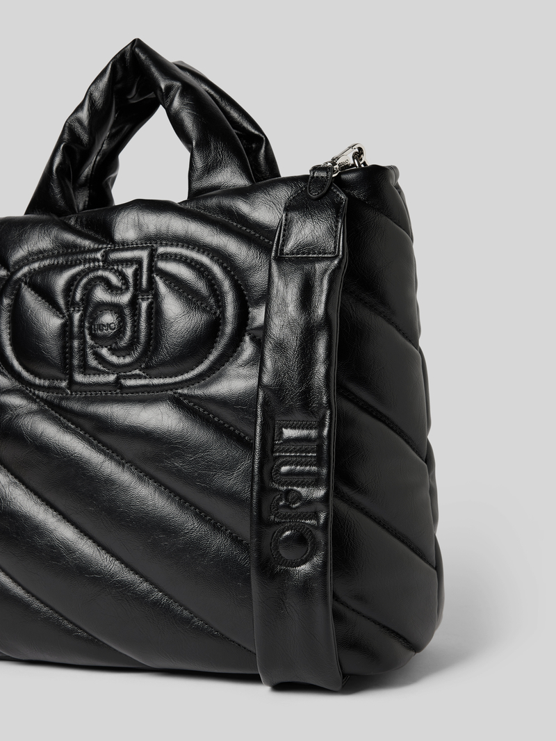Liu Jo White Handtas met labelstitching model 'FELCE ESC'