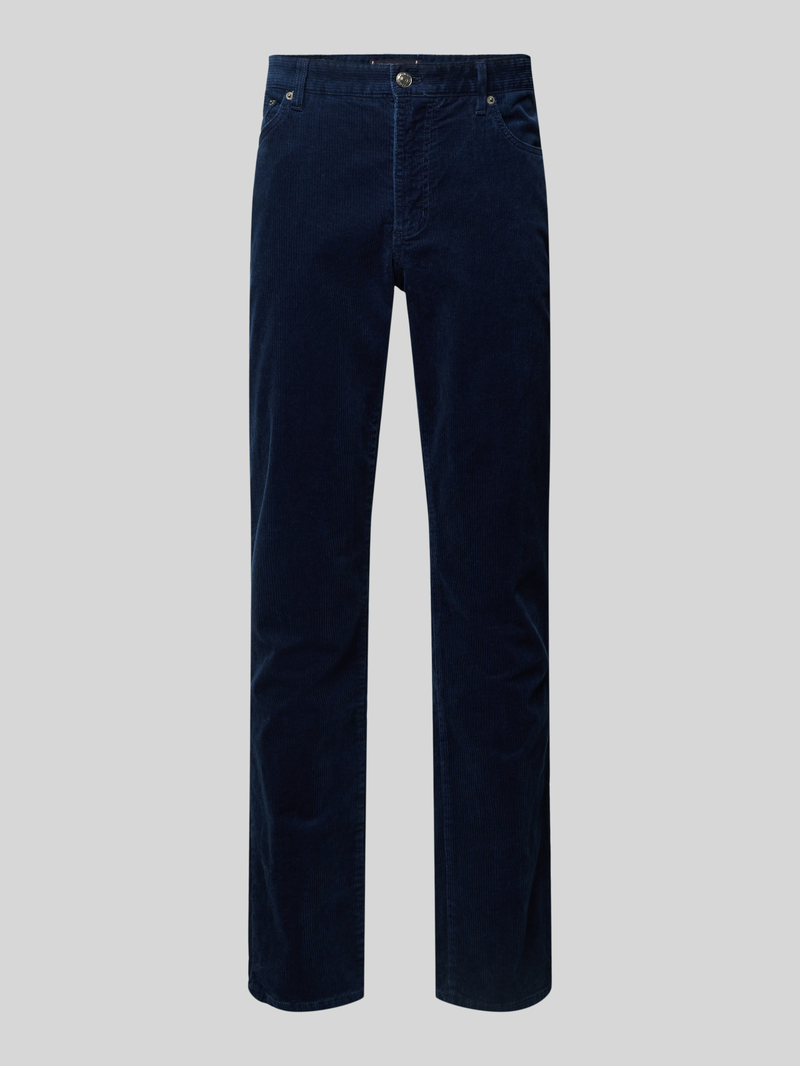 Tommy Hilfiger Straight leg corduroy broek in 5-pocketmodel model 'DENTON'