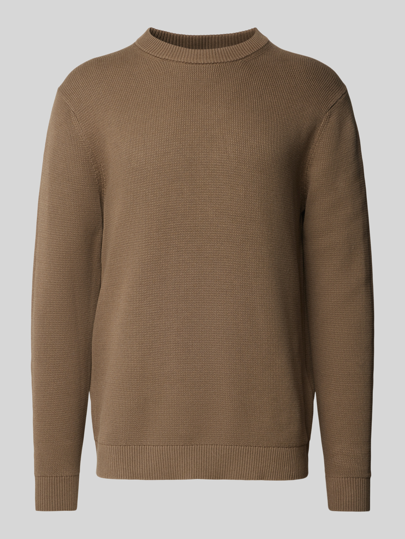 Selected Homme Gebreide pullover met ronde hals model 'DANE'