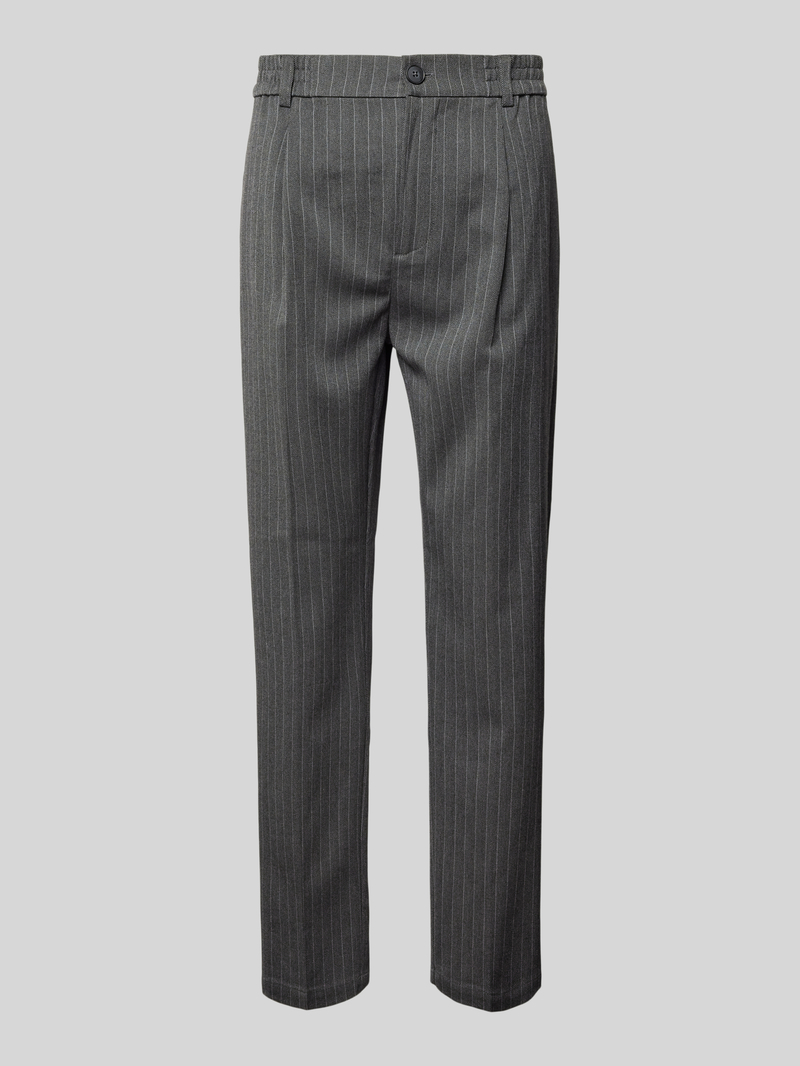 casual friday Regular fit broek met Franse steekzakken model 'Marc'