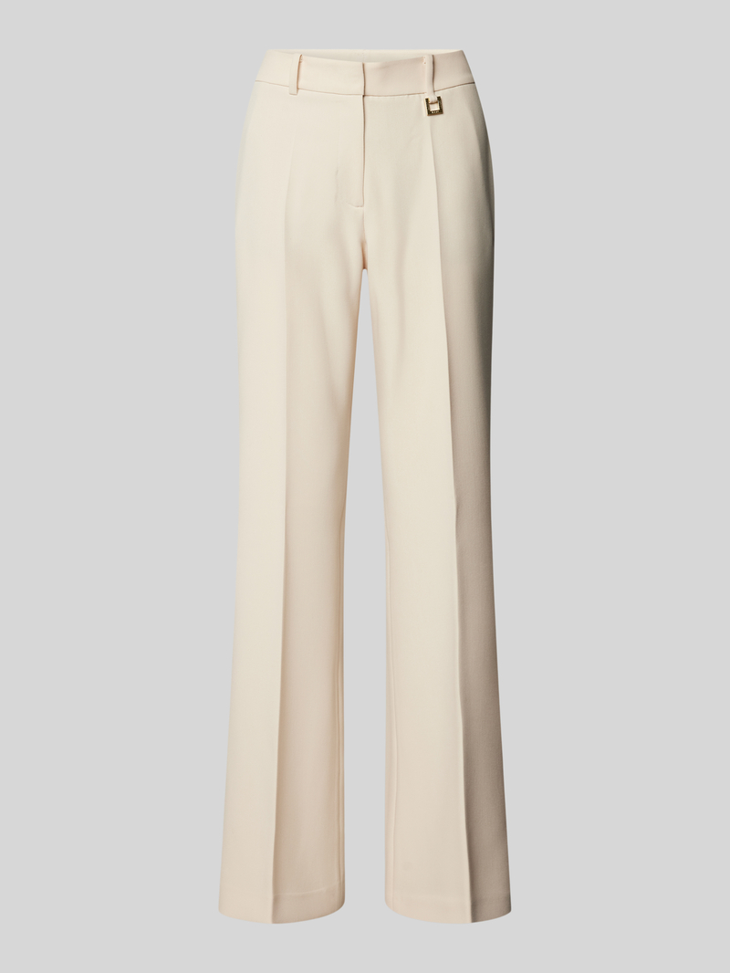 Joop! Regular fit stoffen broek met persplooien