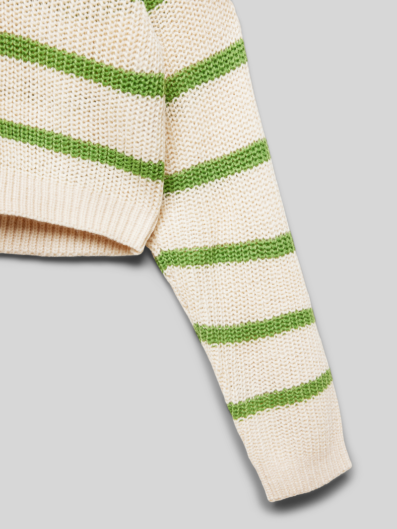 s.Oliver RED LABEL Comfort fit gebreide pullover met streepmotief
