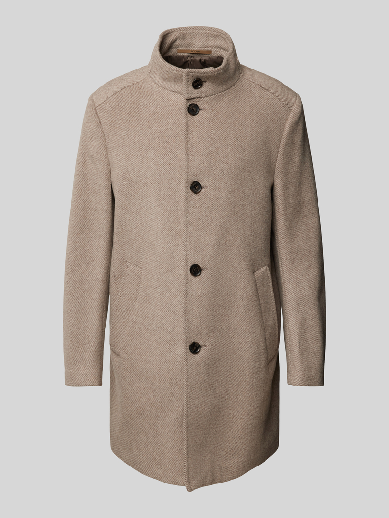 JOOP! Collection Lange jas met opstaande kraag model 'Maron'