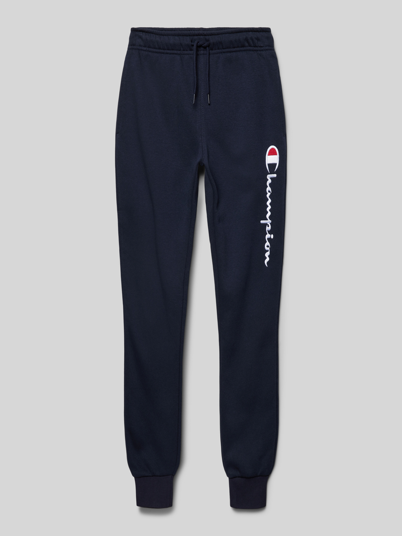Champion Regular fit sweatpants met labelstitching