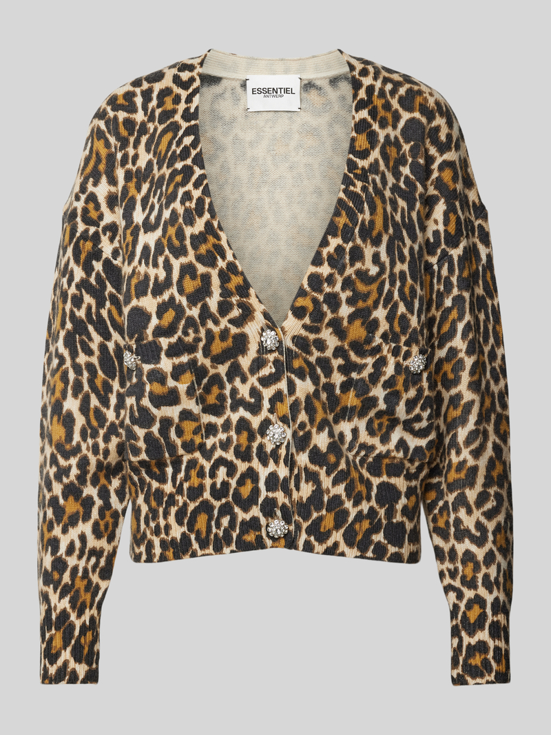 Essentiel Antwerp Vest met knoopsluiting