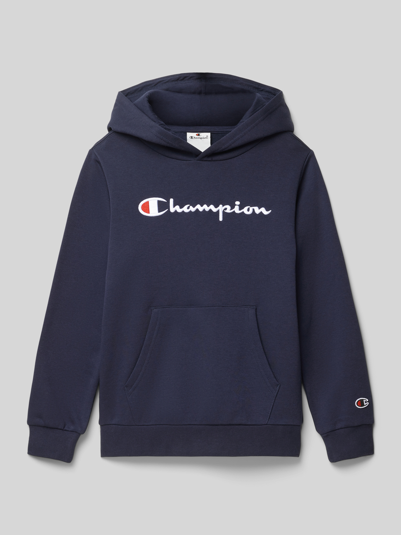 Champion Hoodie met labelstitching