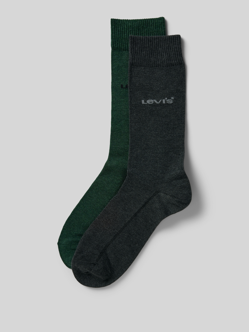 Levi's Sokken met ribboorden in een set van 2 paar