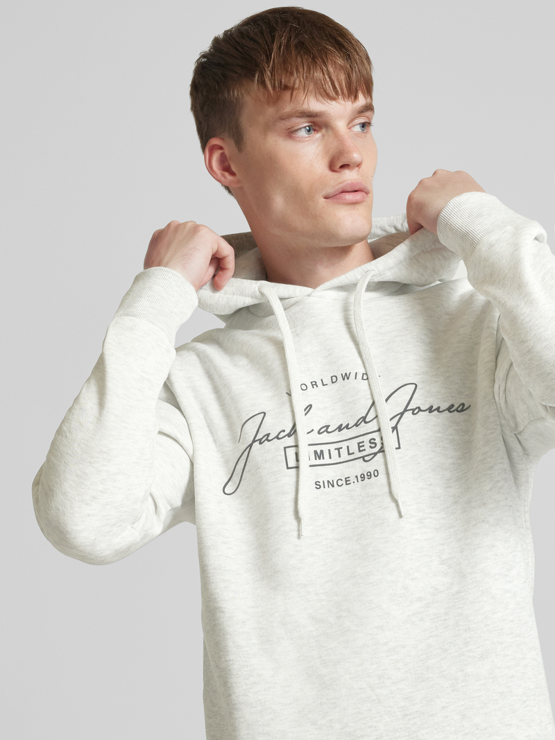 jack & jones Hoodie met labelprint model 'FERRIS'