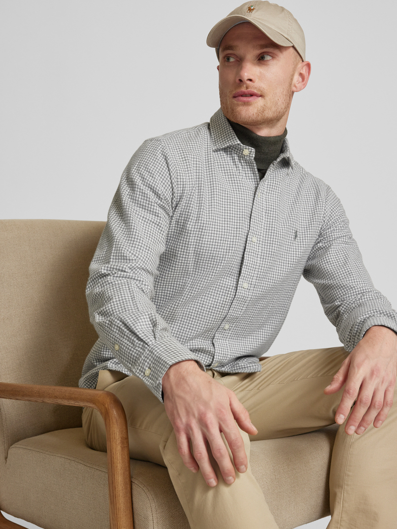 Polo Ralph Lauren Regular fit vrijetijdsoverhemd met haaikraag