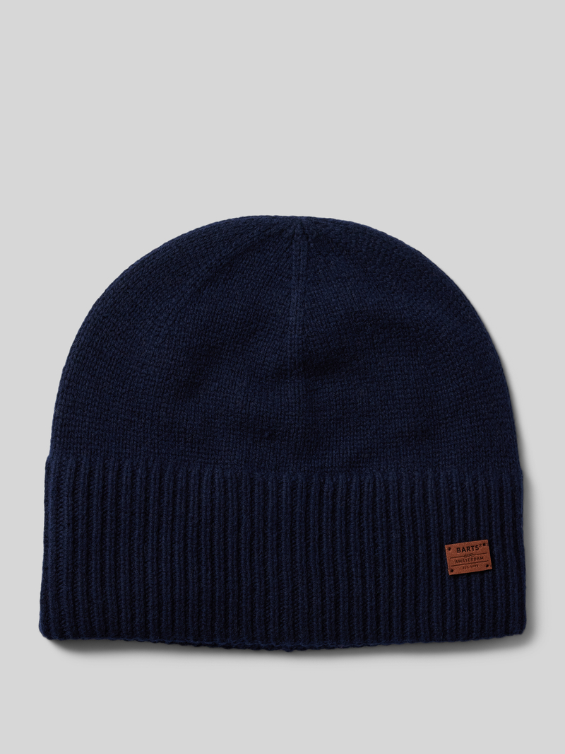 Barts Beanie met labelapplicatie model 'LACKE'