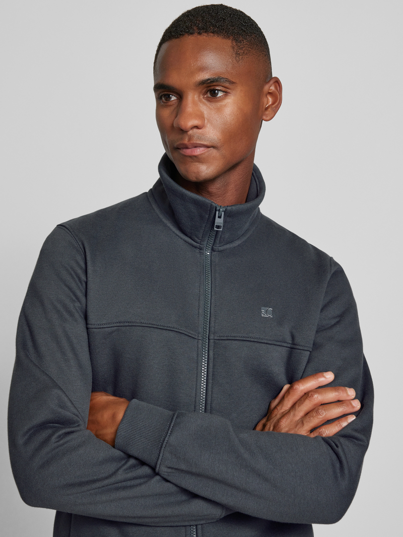 s.Oliver RED LABEL Sweatjack met opstaande kraag