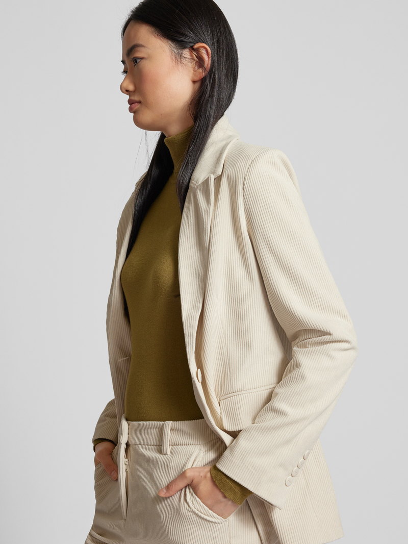 Vero Moda Loose fit lange blazer gemaakt van corduroy model 'NORA'