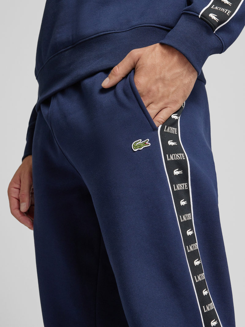 Lacoste Sweatbroek met labeldetails