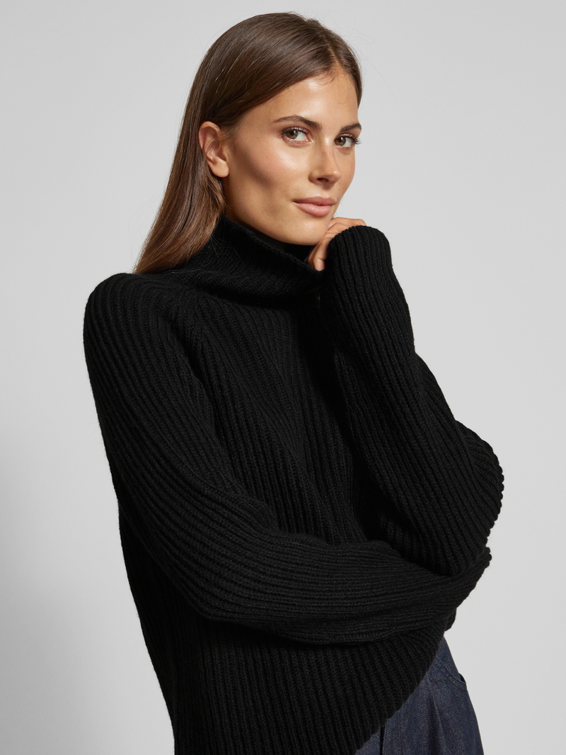 drykorn Gebreide pullover met opstaande kraag model 'SARWEN'