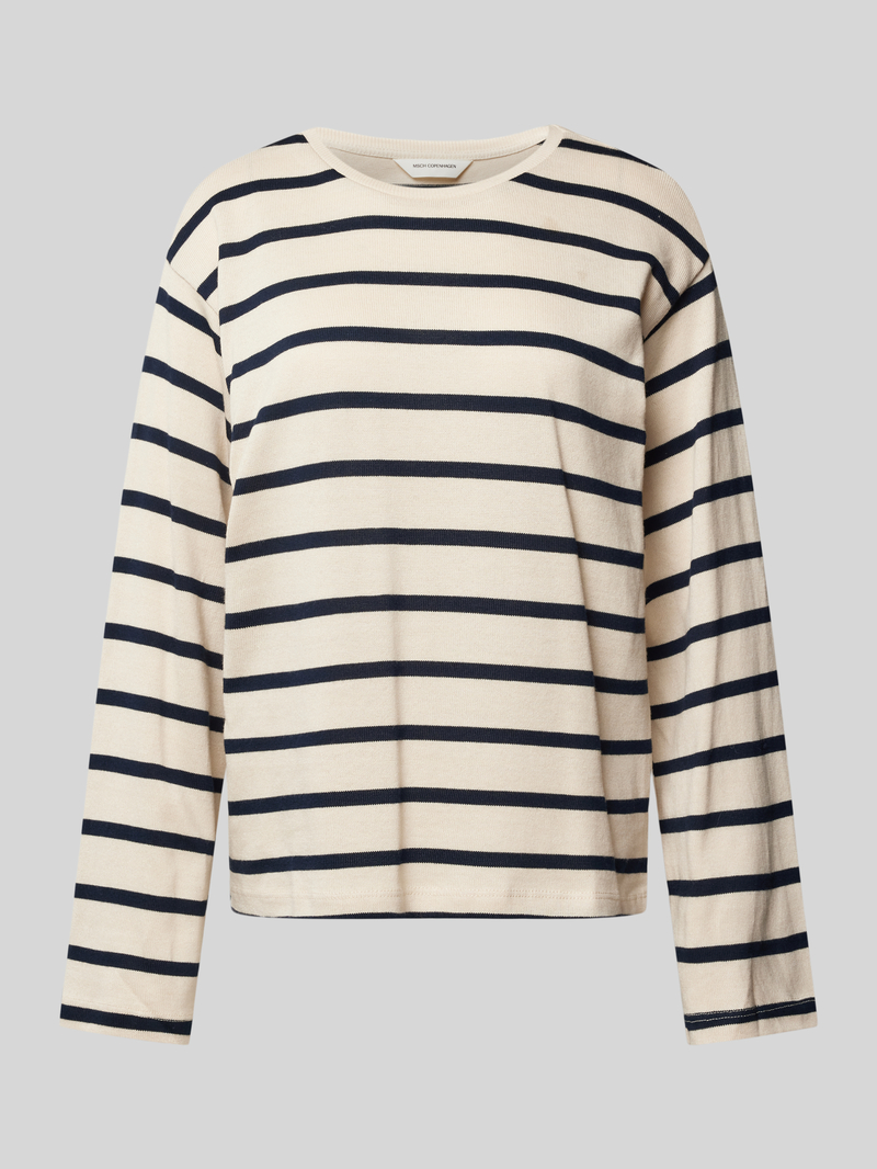 MSCH Copenhagen Gebreide pullover met ronde hals model 'Bahara'