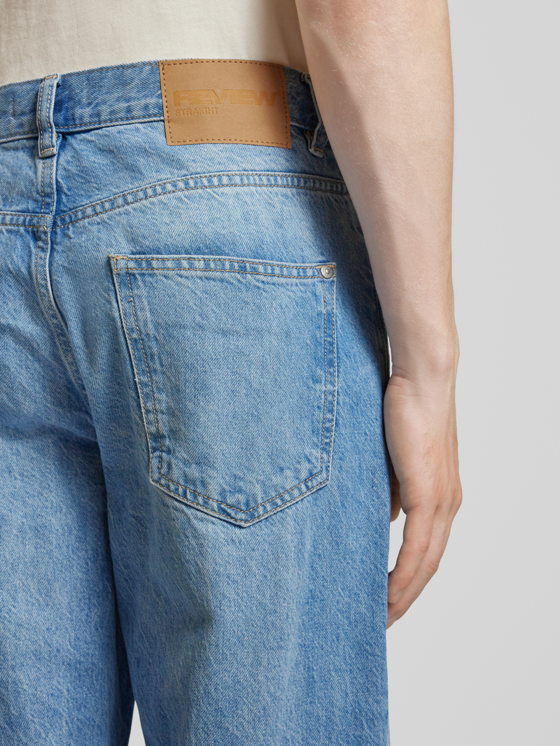 REVIEW Essentials straight fit jeans