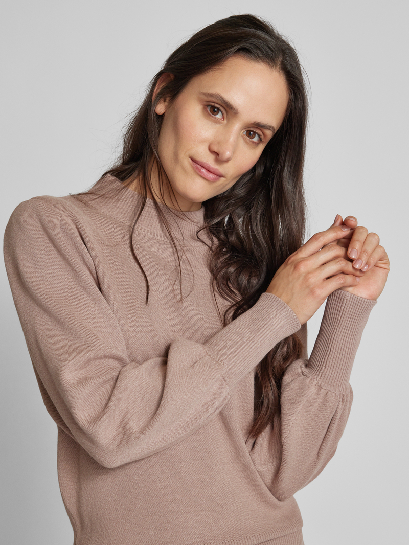 YAS Gebreide pullover met ronde hals model 'FONNY'