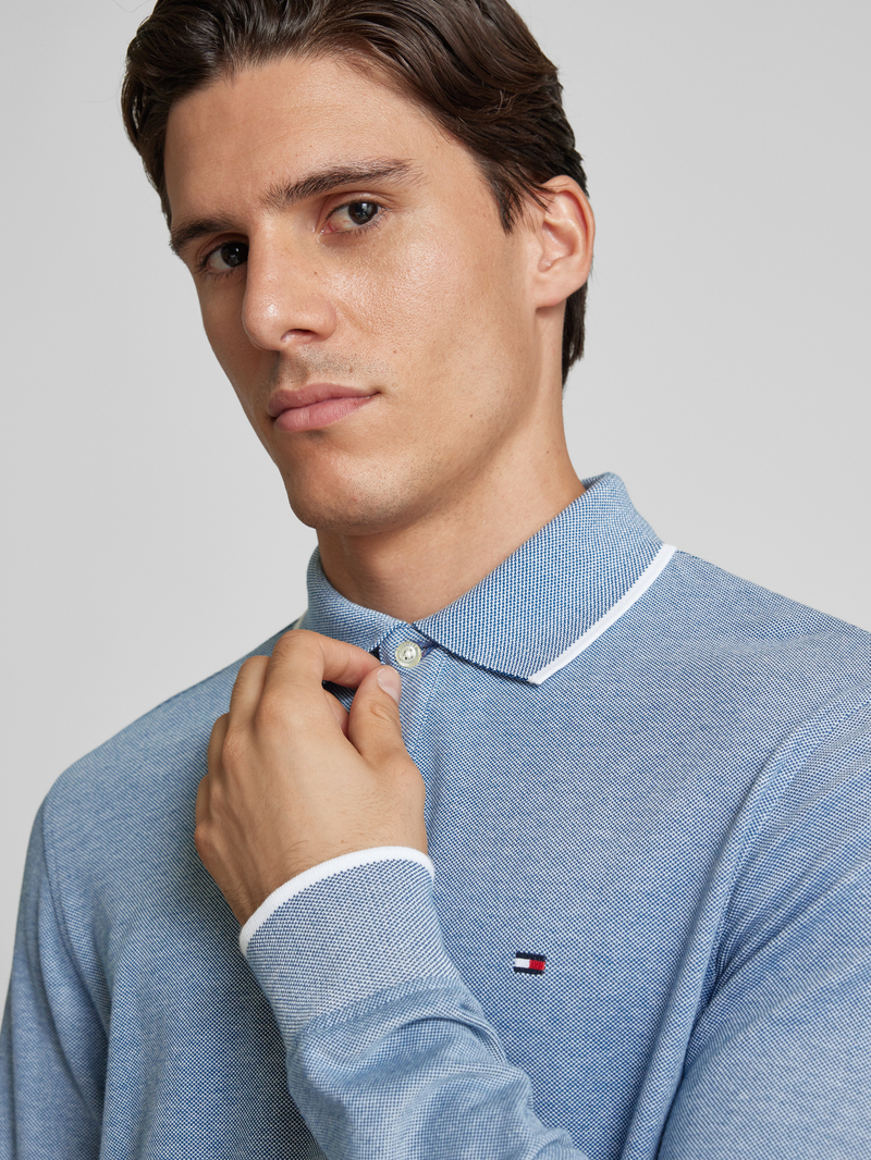 Tommy Hilfiger Poloshirt met labelstitching