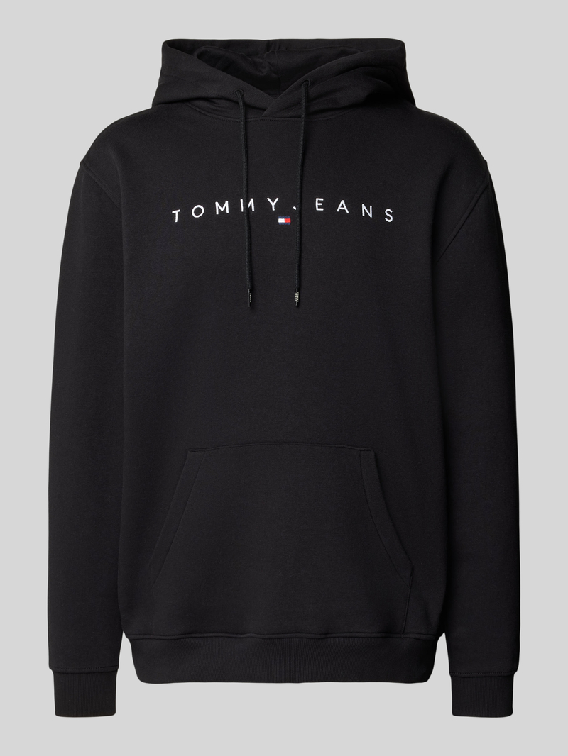 Tommy Jeans Hoodie met labelstitching