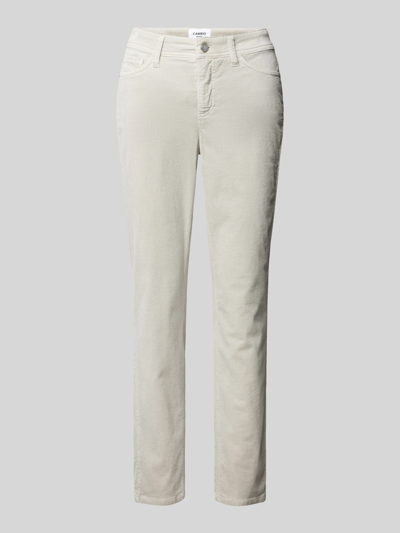 CAMBIO Slim fit corduroy broek in 5-pocketmodel model 'PIPER'