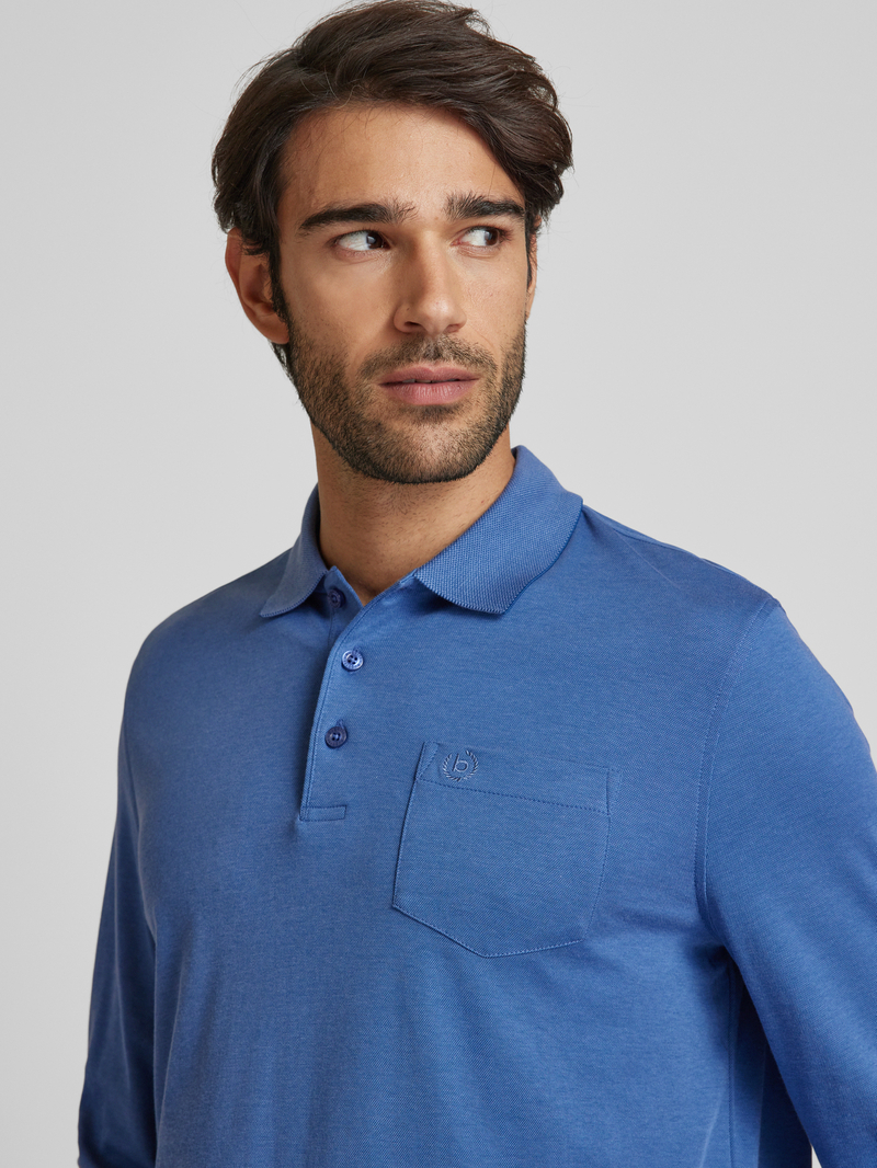 Bugatti Regular fit poloshirt met katoen