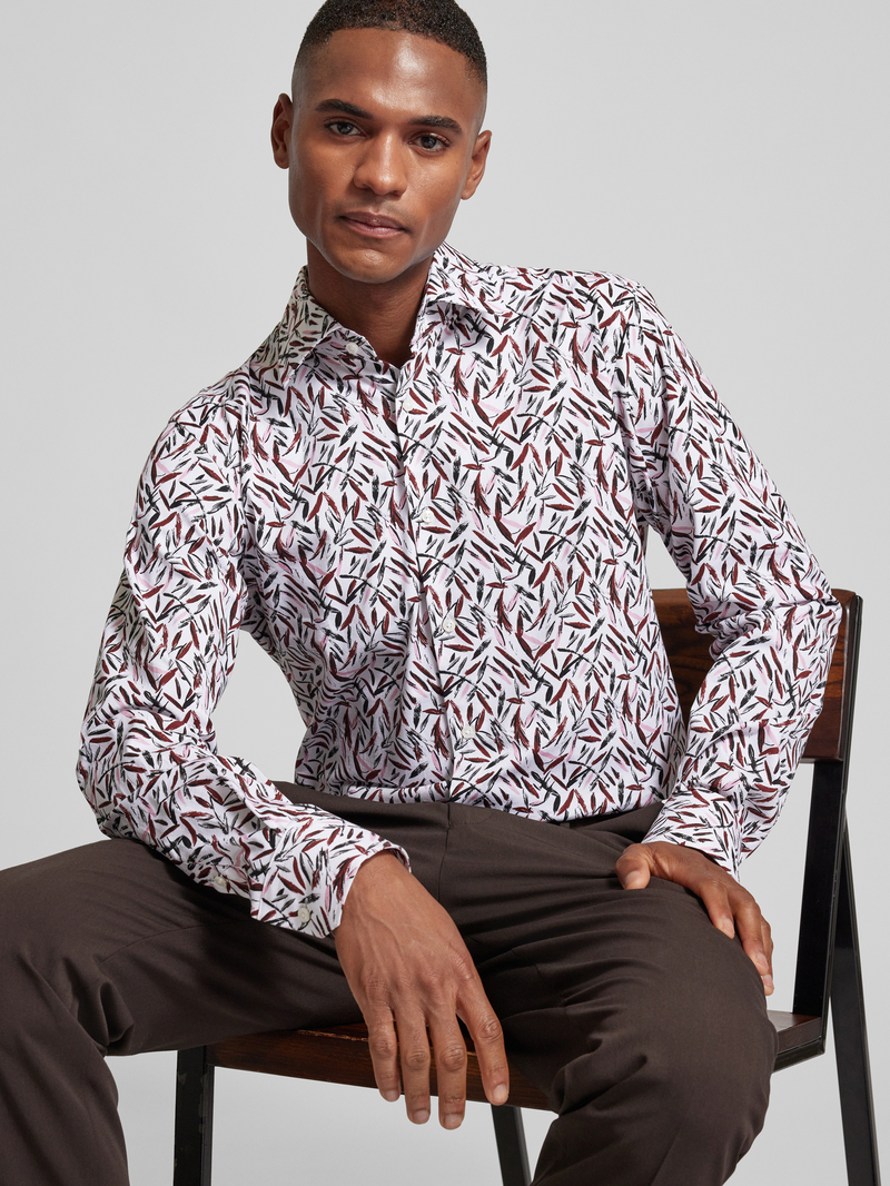 Boss Regular fit zakelijk overhemd met kentkraag model 'Joe'