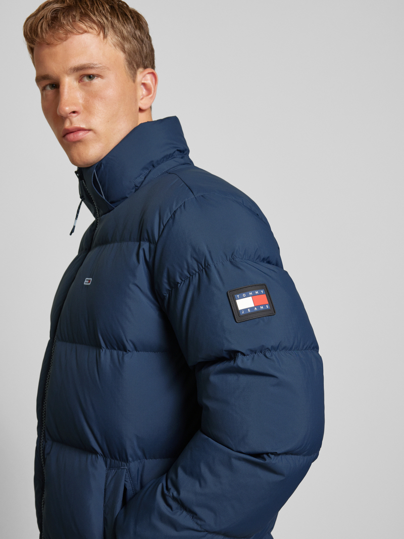 Tommy Jeans Gewatteerde parka met logostitching