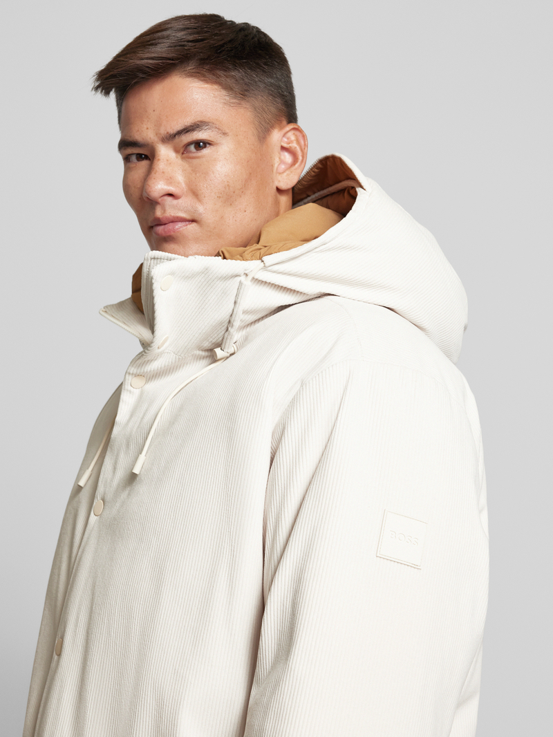 Boss Donsjack met capuchon model 'Durrien'