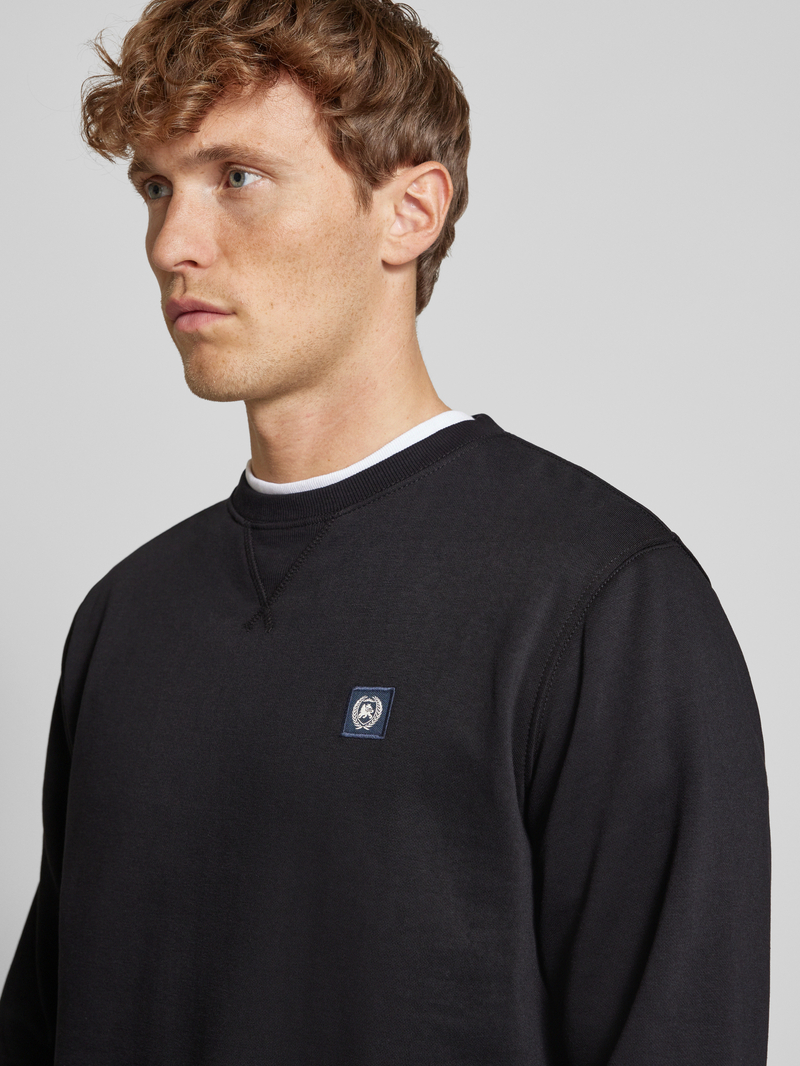 Lerros Sweatshirt met labelstitching