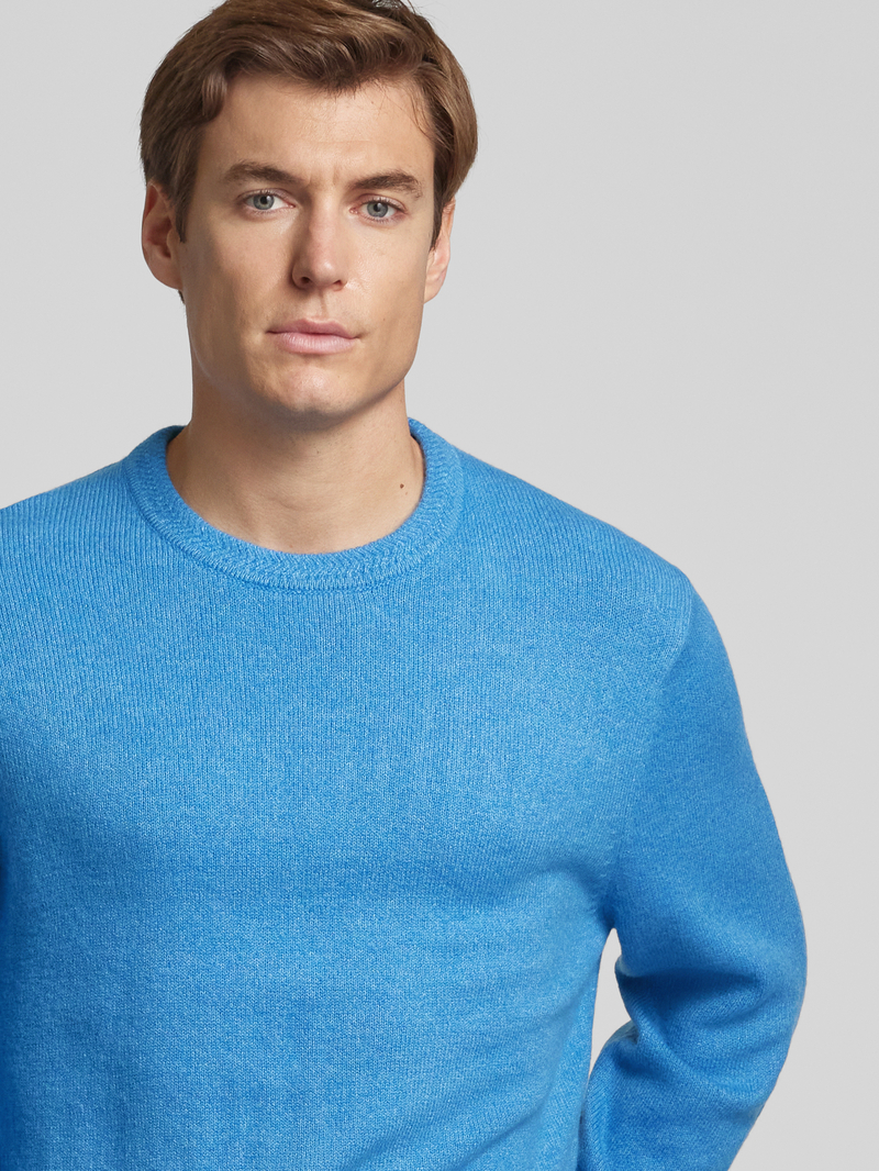 Scotch & Soda Regular fit gebreide pullover met ronde hals