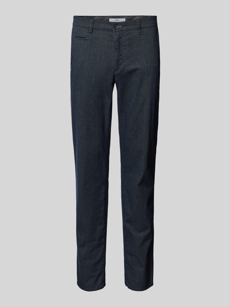 BRAX Regular fit chino met paspelzak model 'FABIO'