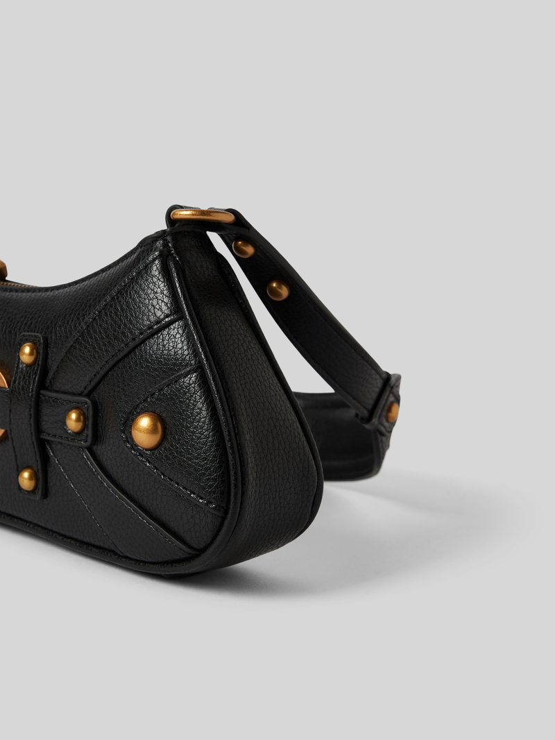 Guess Handtas met labelapplicatie model 'MINTHA MINI'