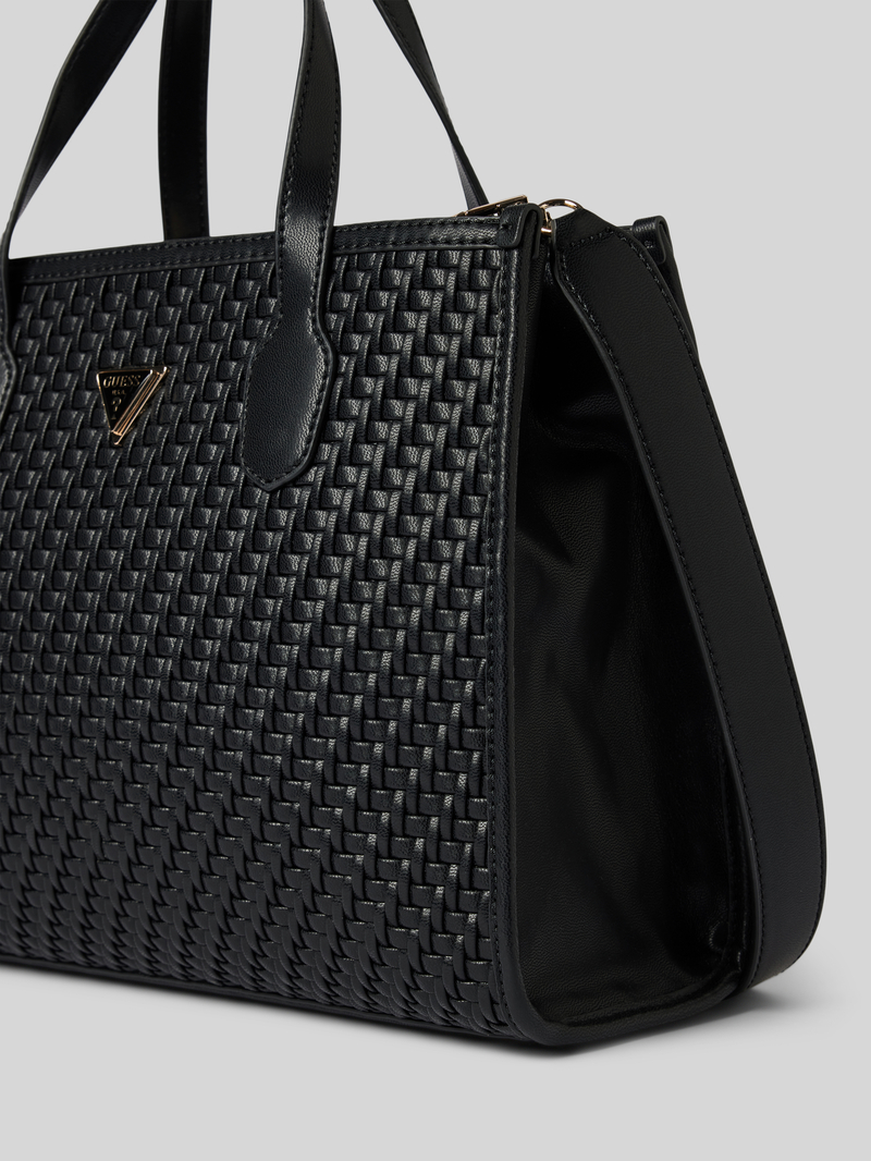 Guess Handtas met labelapplicatie model 'SILVANA 2'