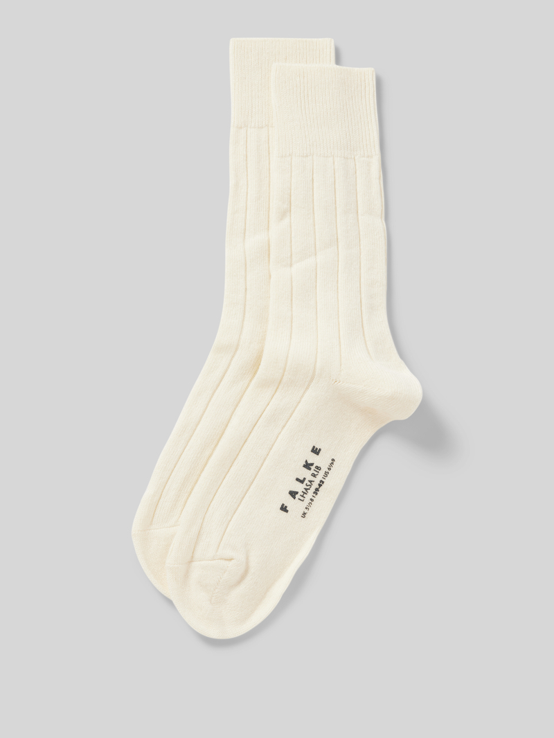 Falke Sokken met labeldetail model 'LHASA'