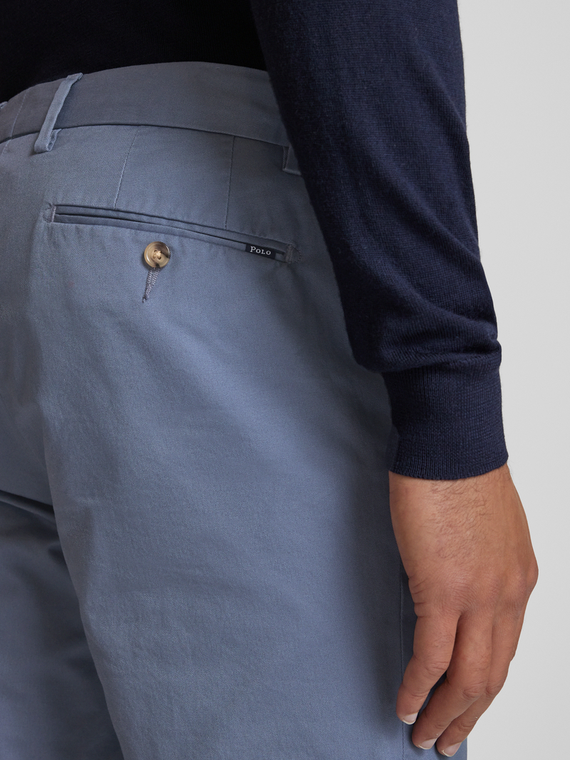 Polo Ralph Lauren Slim stretch fit chino met riemlussen