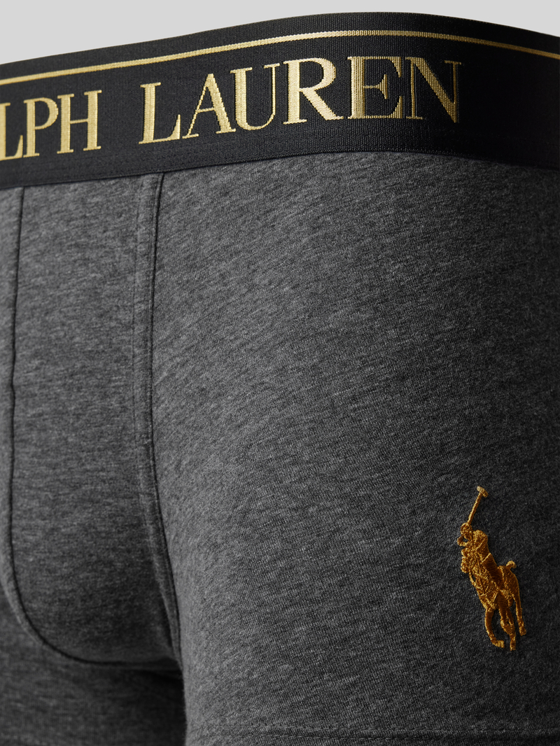 Polo Ralph Lauren Underwear Boxershort met label in band in een set van 2 stuks