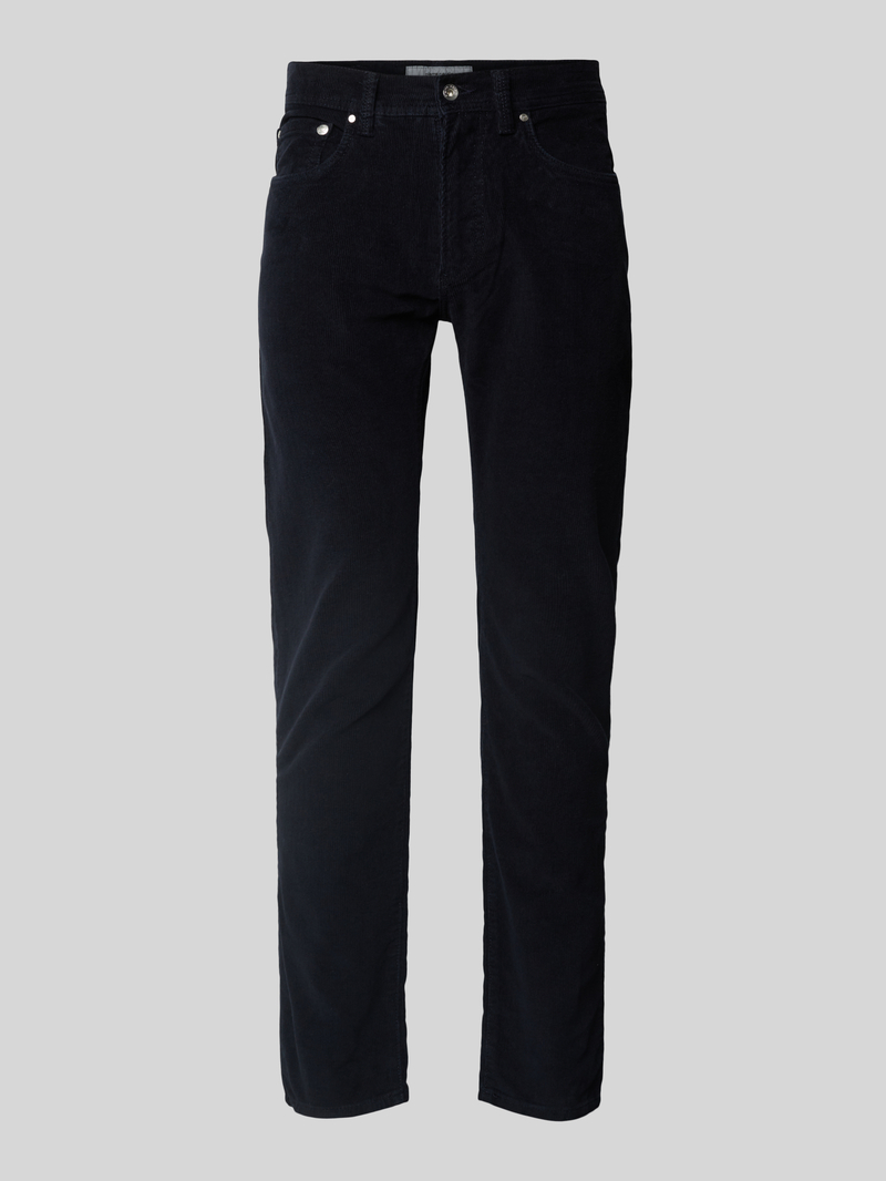 Pierre Cardin Tapered fit corduroy broek met katoen model 'LYON'