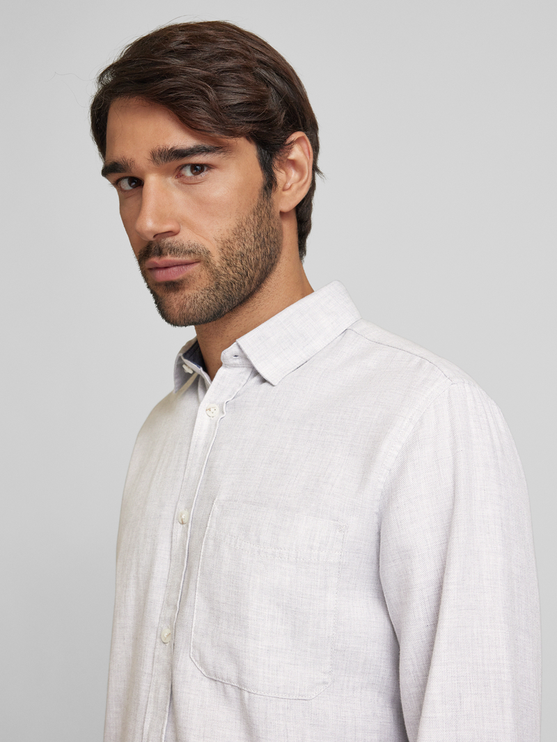 Tom Tailor Regular fit vrijetijdsoverhemd met borstzak